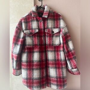 Bagatelle Collection Plaid Shacket